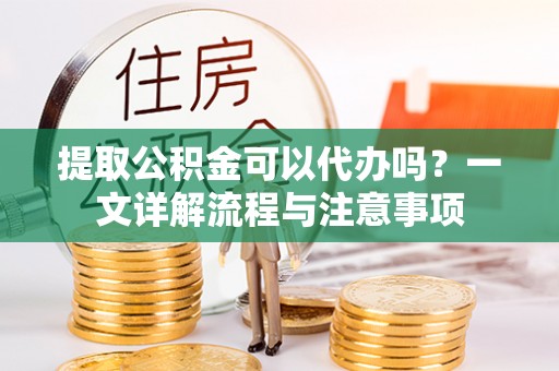 泸水提取公积金可以代办吗？一文详解流程与注意事项
