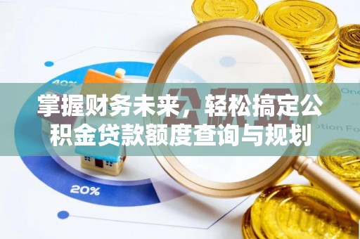 泸水掌握财务未来，轻松搞定公积金贷款额度查询与规划