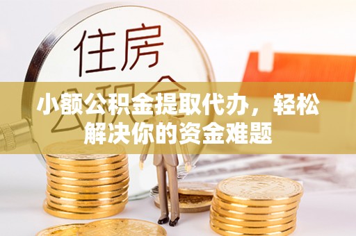 泸水小额公积金提取代办，轻松解决你的资金难题