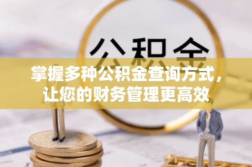泸水掌握多种公积金查询方式，让您的财务管理更高效
