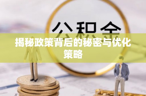 泸水揭秘政策背后的秘密与优化策略