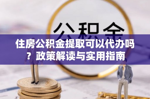 泸水住房公积金提取可以代办吗？政策解读与实用指南