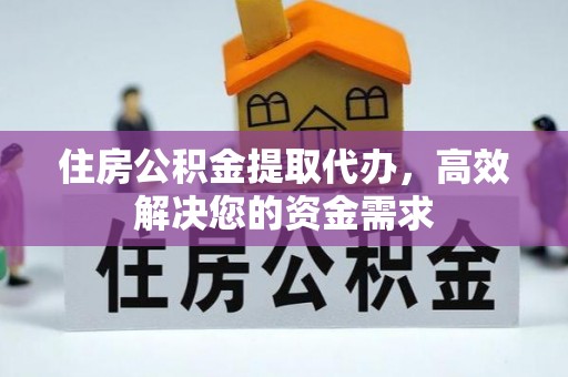 泸水住房公积金提取代办，高效解决您的资金需求
