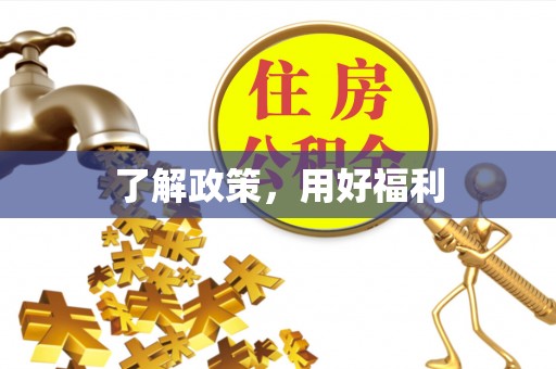泸水了解政策，用好福利