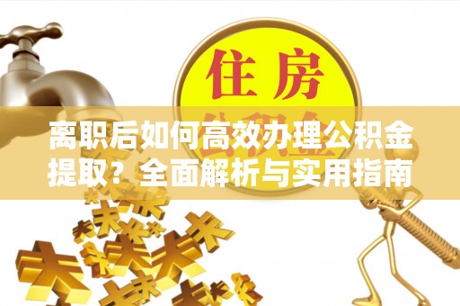 泸水离职后如何高效办理公积金提取？全面解析与实用指南