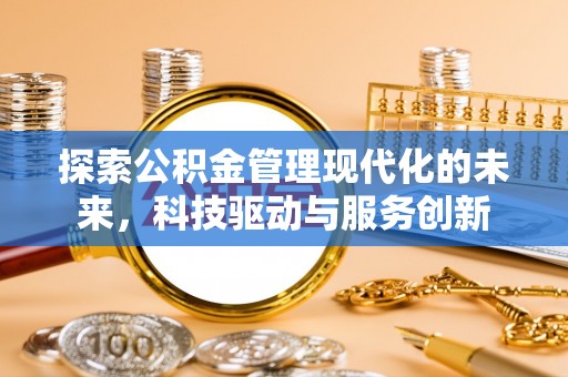 泸水探索公积金管理现代化的未来，科技驱动与服务创新