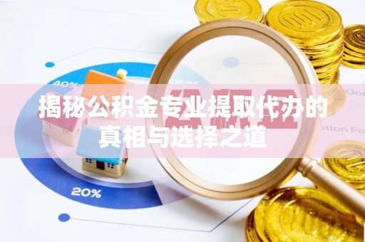 泸水揭秘公积金专业提取代办的真相与选择之道