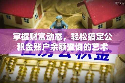 泸水掌握财富动态，轻松搞定公积金账户余额查询的艺术