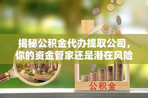 泸水揭秘公积金代办提取公司，你的资金管家还是潜在风险？