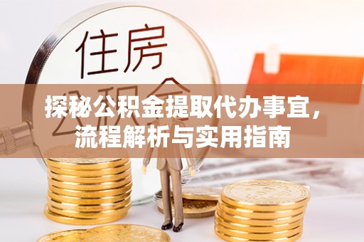 泸水探秘公积金提取代办事宜，流程解析与实用指南
