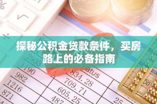 泸水探秘公积金贷款条件，买房路上的必备指南