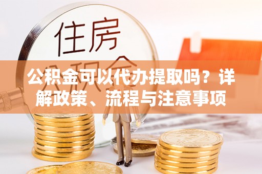泸水公积金可以代办提取吗？详解政策、流程与注意事项