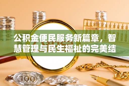 泸水公积金便民服务新篇章，智慧管理与民生福祉的完美结合