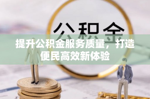 泸水提升公积金服务质量，打造便民高效新体验