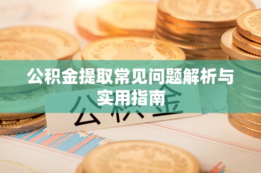 泸水公积金提取常见问题解析与实用指南