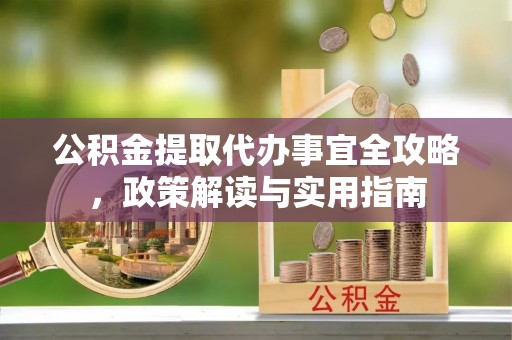 泸水公积金提取代办事宜全攻略，政策解读与实用指南