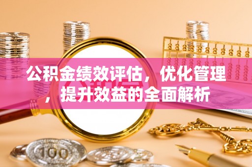 泸水公积金绩效评估，优化管理，提升效益的全面解析