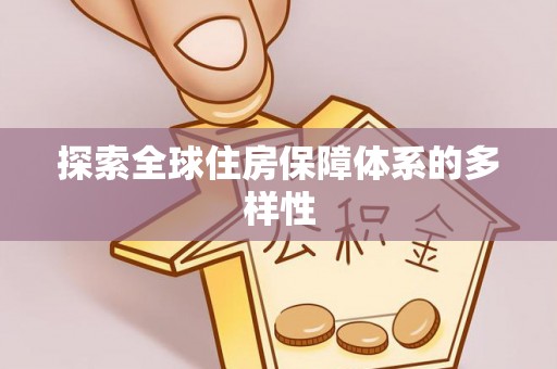 泸水探索全球住房保障体系的多样性