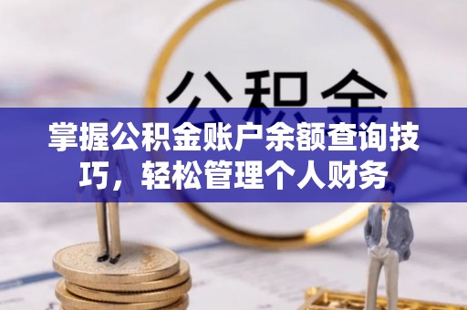 泸水掌握公积金账户余额查询技巧，轻松管理个人财务