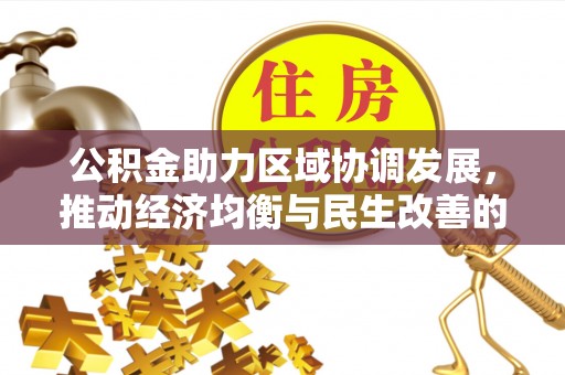 泸水公积金助力区域协调发展，推动经济均衡与民生改善的新引擎