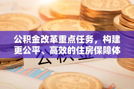 泸水公积金改革重点任务，构建更公平、高效的住房保障体系