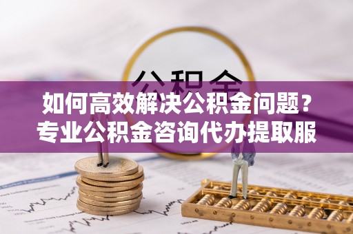 泸水如何高效解决公积金问题？专业公积金咨询代办提取服务来帮你