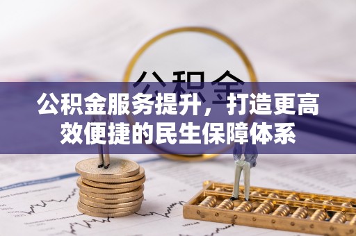 泸水公积金服务提升，打造更高效便捷的民生保障体系
