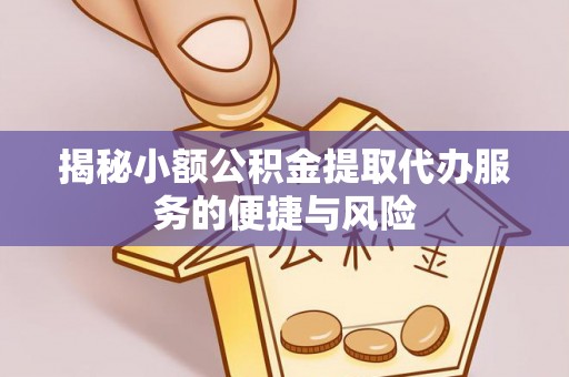 泸水揭秘小额公积金提取代办服务的便捷与风险