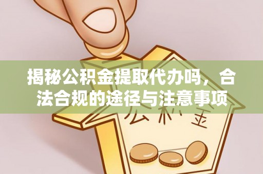 泸水揭秘公积金提取代办吗，合法合规的途径与注意事项