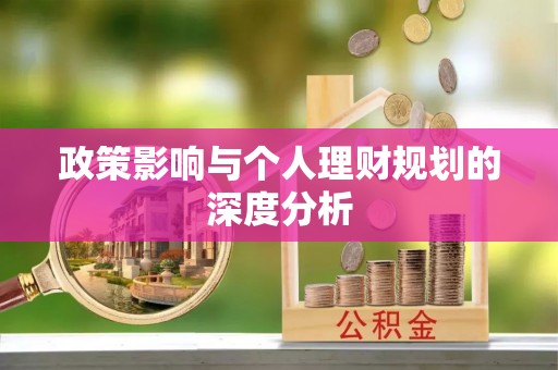 泸水政策影响与个人理财规划的深度分析