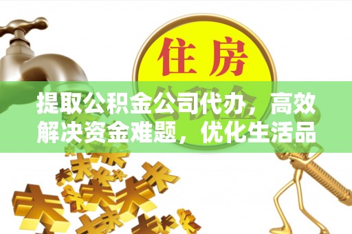 泸水提取公积金公司代办，高效解决资金难题，优化生活品质