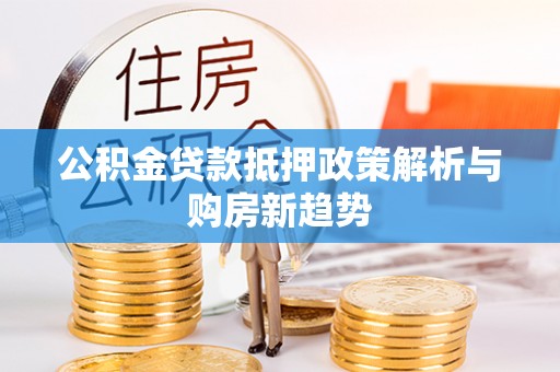 泸水公积金贷款抵押政策解析与购房新趋势