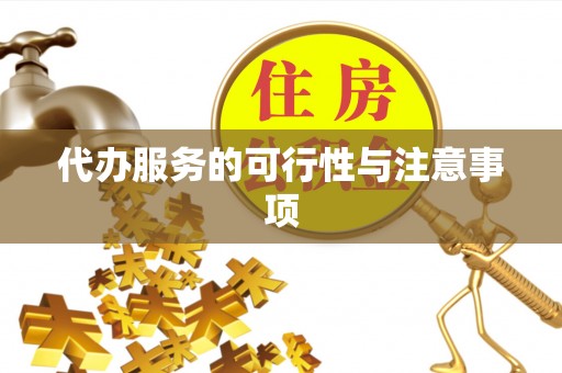泸水代办服务的可行性与注意事项