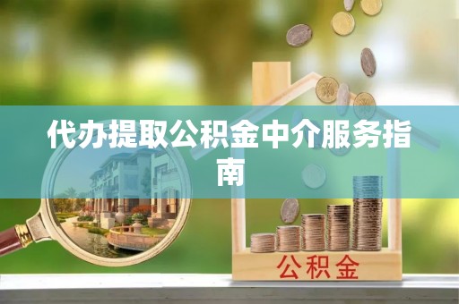 泸水代办提取公积金中介服务指南