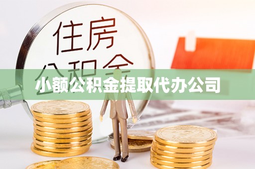 泸水小额公积金提取代办公司