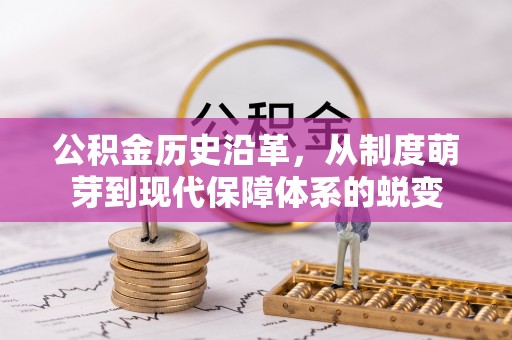 泸水公积金历史沿革，从制度萌芽到现代保障体系的蜕变