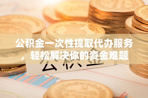 泸水公积金一次性提取代办服务，轻松解决你的资金难题