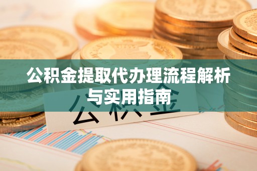 泸水公积金提取代办理流程解析与实用指南