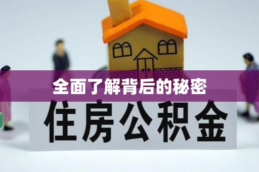 泸水全面了解背后的秘密
