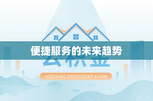 泸水便捷服务的未来趋势