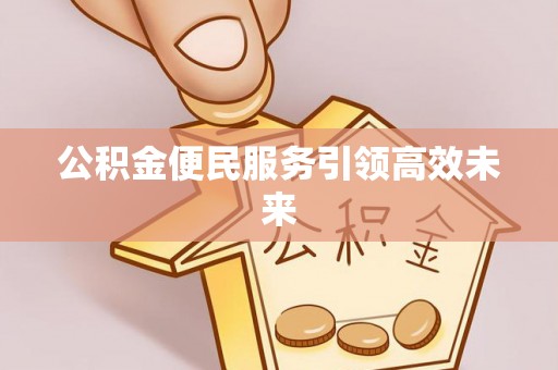 泸水公积金便民服务引领高效未来