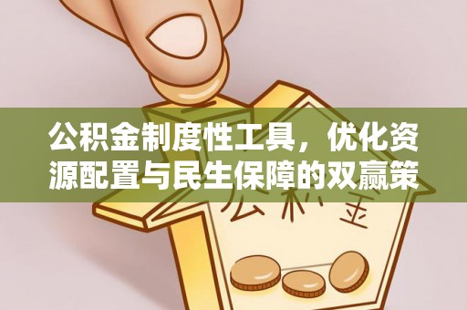 泸水公积金制度性工具，优化资源配置与民生保障的双赢策略