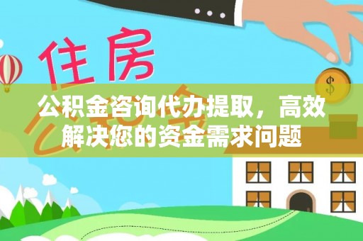 泸水公积金咨询代办提取，高效解决您的资金需求问题
