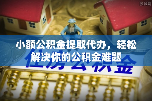 泸水小额公积金提取代办，轻松解决你的公积金难题