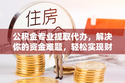 泸水公积金专业提取代办，解决你的资金难题，轻松实现财务自由