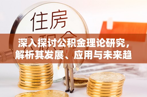 泸水深入探讨公积金理论研究，解析其发展、应用与未来趋势