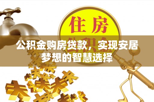 泸水公积金购房贷款，实现安居梦想的智慧选择